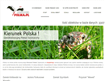 Tablet Screenshot of kierunekpolska.pl